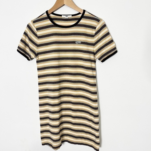 Vans Emporium Striped Tee Dress Sz XS - Picture 2 of 6